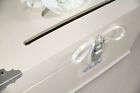 Antique White  Pearl  Silver Wooden Wedding Card Box Trunk  Shabby Chic Wedding 