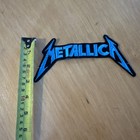 Metallica  Sew On Embroidered  Patch