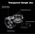 5 Gram Sample Containers With Lids  50 Count 5ml Sample Jars  Empty Cosmetic Con