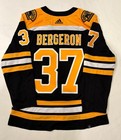 Patrice Bergeron Boston Bruins Adidas Authentic 2022-23 Home Jersey Sz 56