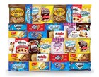 Individually Wrapped Cookies Variety Pack - 32 Count Sampler For Office   Kids