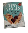 2027 Mini Tiny Violin Gag Gift Musical Novelty Toy With Stand   Mini Book New Us