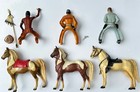 Vintage 1950 s Hartland Lone Ranger W  Silver  Tonto W  Scout  And More  