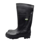 Plain Toe Pvc Rubber Waterproof  Fishing Hunting Farming Construction Work Boots