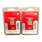 Lot Of 2 Fido Security Key Trustkey T110 U2f Two Factor Authentication Usb Key