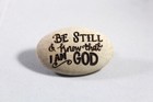 Pocket Stone Psalm 46 10 Be Still   Know That I Am God Bible Verse Brand New