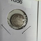 Lot Of 7 Seated Liberty Silver Half Dime Random Years And Conditions