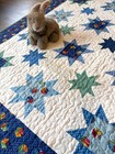 Baby Stars  Quilt Kit Moda Pastry Shop - Pattern   Backing   Binding