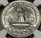 1955 D  Washington Silver Quarter Ms64 Ngc Beautiful Luster Bright White Wq-07