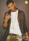 Usher Ricky Ullman Teen Magazine Pinup Clipping Green Shirt Pop Star Pix