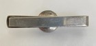 Sterling Silver Antique Japan Real Pearl   Diamond-cut Tie Bar Clip