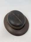 Antique Industrial Wooden Millinery Hat Mold Block Form Crown   Brim