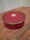 Vintage Cookie Tin American Can Company Nj Red