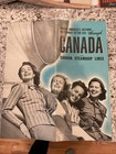 Vintage 1940 Road Map Lot Canada Steamship Bus Travel Guides Gas Station Tourist