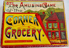 1st Editiion 1887 Game Of Corner Grocery Geo S  Parker   Parker Bros   Complete 