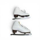 Riedell Figure Ice Skates Leather Women Size 11 Usa Made 13  Wilson Blades Cover