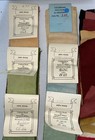 Wool Swatches For Hooking Mixed Lot 6 Sets Plus Extra Swatches 2 Bobbin Strips