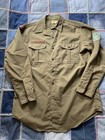 Vintage Boy Scouts Of America Shirt Pants Uniform Adult L Sanforized 60s Green