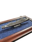 Uss Yarnall Dd 541  1 350 Scale Circa 1958 By Dave Wellen In A Display Beautiful