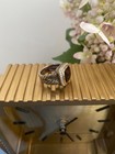 David Yurman Vintage 14k Gold  Diamond  Sterling Silver Harnet 