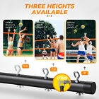 32   x3    Outdoor Volleyball And Badminton Combo Net Set Portable Height Adjustable