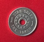 Utah Sales Tax Token  1937-42   16 25mm  Tc    89089  Us Tax    s3