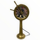 Vintage Chadburns Brass Ship Engine Order Telegraph Lamp Working 18   