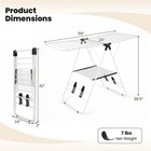 Portable Laundry Clothes Storage Drying Rack Foldable Dryer Hanger Heavy Duty