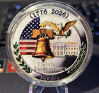 250th Anniversary  United States Of America 1776-2026 Commemorative Coin Round