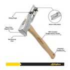 Big Horn 15144 17 Oz Magnetic Face Roofing Hatchet