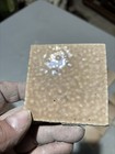   Lot Of 10   7 Antique Dimpled Hammered Tiles 3 Square   Architectural Salvage