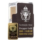 1 Gram Gold Bar By Scottsdale Mint  9999 Gold Bullion  prepper Gold   a551