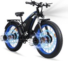 Electric Bike For Adults 3000w Motor 52v 23ah 39 Mph 26  Snow Electric Bike