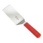 Mercer Culinary Millennia 6x3 Heavy-duty Turner Red Handle