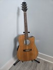 Rare 1990s Takamine G-series Factory Made Display Guitar     Clear Back     Playable