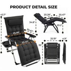 Alvantor Portable Zero Gravity Chair With Ergonomic Design And 440 Lbs Capacity