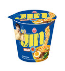 Jin Ramen Mild Cup Noodles - Korean Instant Noodles W  Beef Bone Broth  2 29oz X