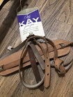 Kay    music Note    Parlor Guitar  Case Candy   Tag- Leather Strap Two tone Case