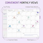 Undated Weekly Planner For 2025   Simplified Weekly   Monthly Calendar 
