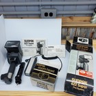 Sunpak 622 Super Pro-system Flash Kit Excellent W  Box Manuals Zoom Head Japan