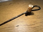 Antique    bonanza    Marked Iron Miner   s Candle Holder With Old Candle As Found