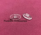 Silicone Nose Pads For Flexon Eyeglasses   Sunglasses Snap-in 13 Mm Ovl