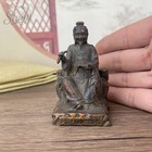 Authentic Bronze Sun Simiao Statue Ancient Chinese Artifact Tibet 19th Century