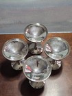 Vintage Silver Plated Champagne Coupes Made In Spain Set Of Four 