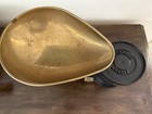 Metal Balance Kitchen Scale Black gold W  Base  Bowl   Pan