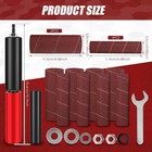 Drum Sander Set  Portable Rubber Sanding Drum Spindle Sander Adapter  Hand-held