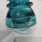 Vintage Hemingray  42 Aqua Blue green Glass Insulator Telegraph Telephone