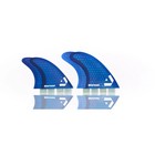 Dorsal Surfboard Fins Quad 4 Set Fcs Compatible