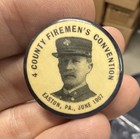 1907 Easton Pa Fireman s Convention Pin 
