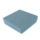 Premium Blue Cotton Filled Gift Boxes Jewelry Cardboard Box Lots Of 100 200 500